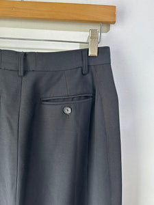 Vintage Gucci Tom Ford Black Tuxedo Skirt