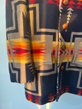 Vintage Pendleton Southwest Pattern Wool Coat