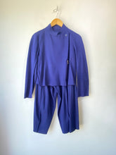 Issey Miyake A-POC Royal Blue Knit Pantsuit