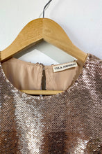 Ulla Johnson Blush Sequin Blouse sz 8