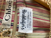 Vintage Chloe Striped Silk Dress