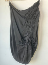 Vintage Jean Paul Gaultier Ruched Silk Skirt