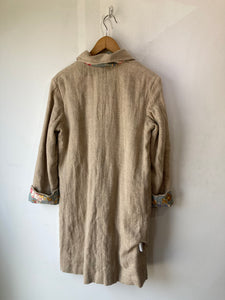 Pero Soft Burlap Reversible Coat