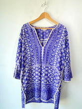 Isabel Marant Etoile Blue Caftan Mini Dress