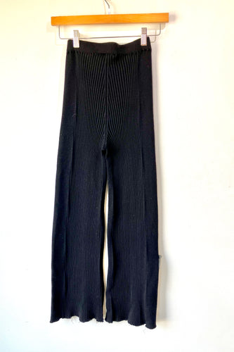 Sonia Rykiel Black Rib Pants