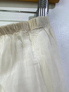 Dosa White Cotton Bloomers