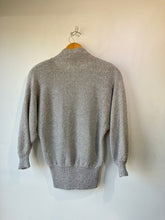 Vintage Nannell Silver Hand Knit Sweater