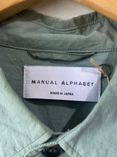 Manual Alphabet Sage Green Shirt