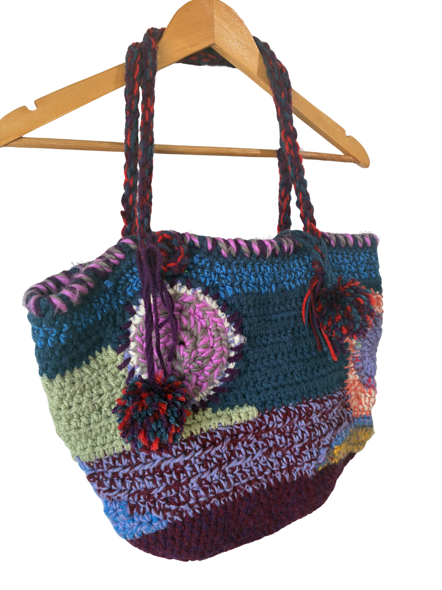 Multicolor Crochet Bag - The Curatorial Dept.