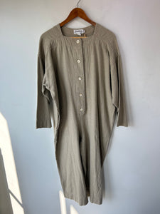 Junko Sagawa Tan Jumpsuit