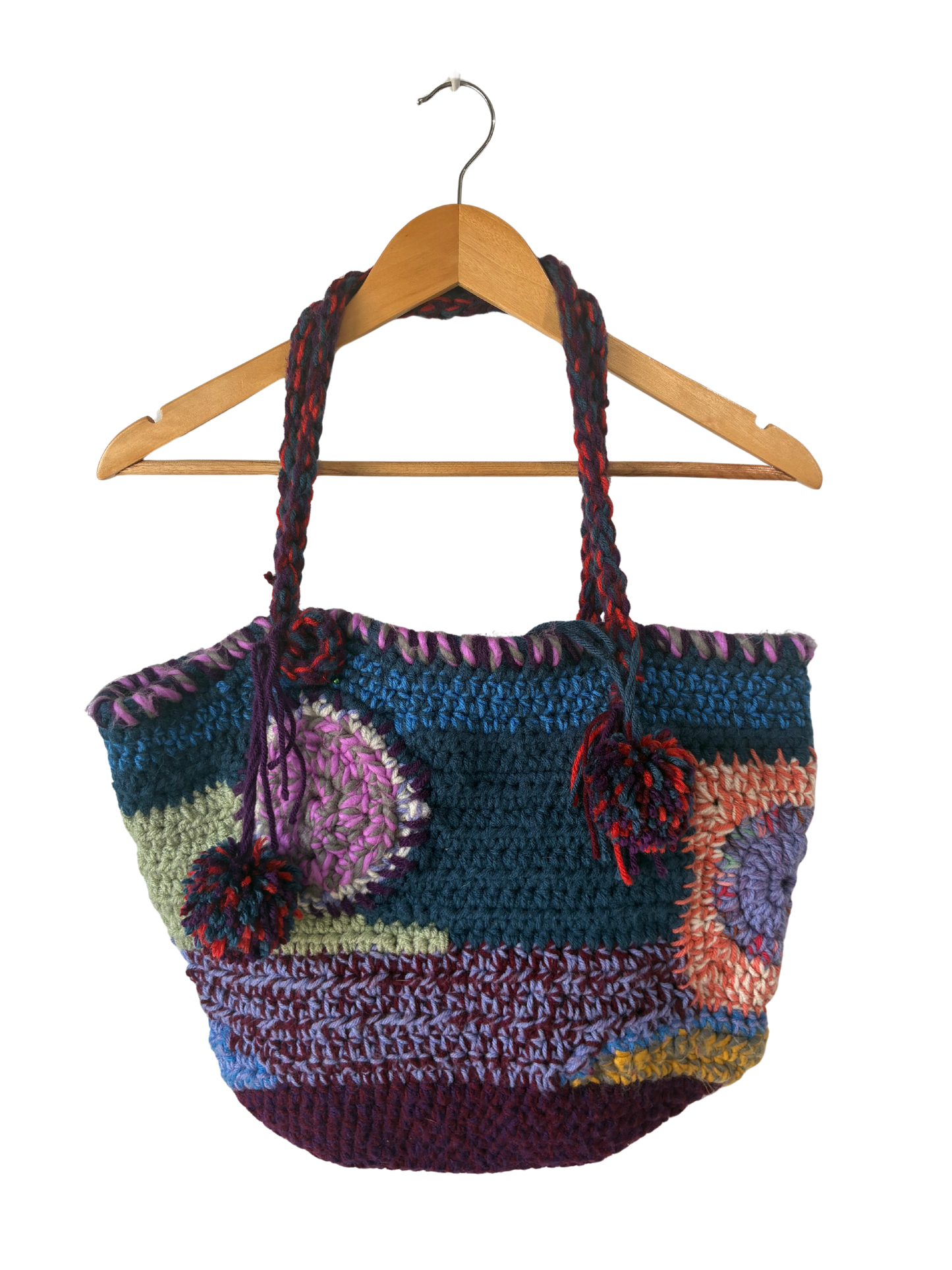 Multicolor Crochet Bag - The Curatorial Dept.
