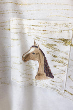 Vintage Manhattan Hand-Painted Horse Shirt