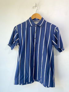 Tomorrowland Navy Striped Shirt & Jacket Set