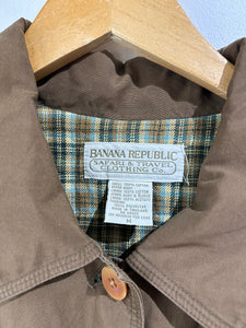 Vintage Banana Republic Brown Barn Coat