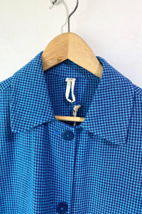 R.B. Blue Houndstooth Jacket