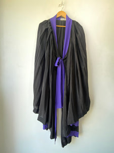 Vintage 1979 Rare Issey Miyake Paris Silk Cape & Top Set