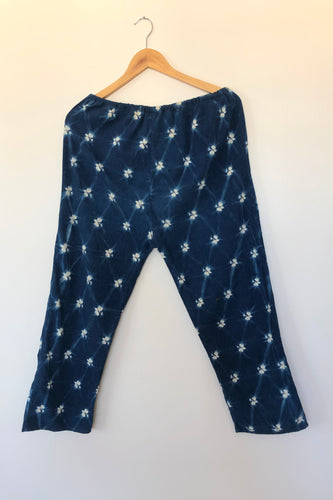 Vintage Indigo Tie Dyed Pants