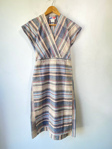 Vintage 70s Rare Issey Miyake Striped Dress