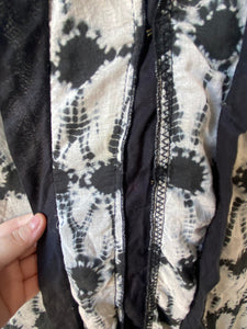 Proenza Schouler Black & White Tiedye Dress