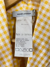 Vintage Rene Lezard Gingham Wrap Blouse