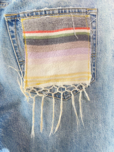 American Eagle Outfitters Patched Jeans