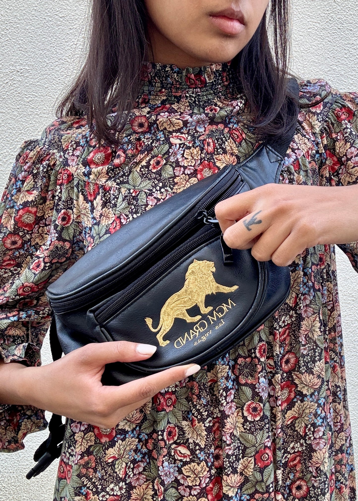 MGM Grand Black Fanny Pack - The Curatorial Dept.