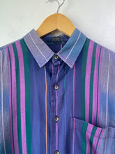 Vintage Colours Blue & Purple Shirt