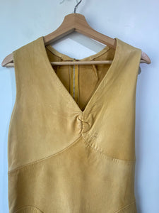 Vintage Buckskin Leather Dress