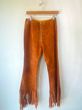 Vintage El Greco Suede Pants with Fringe