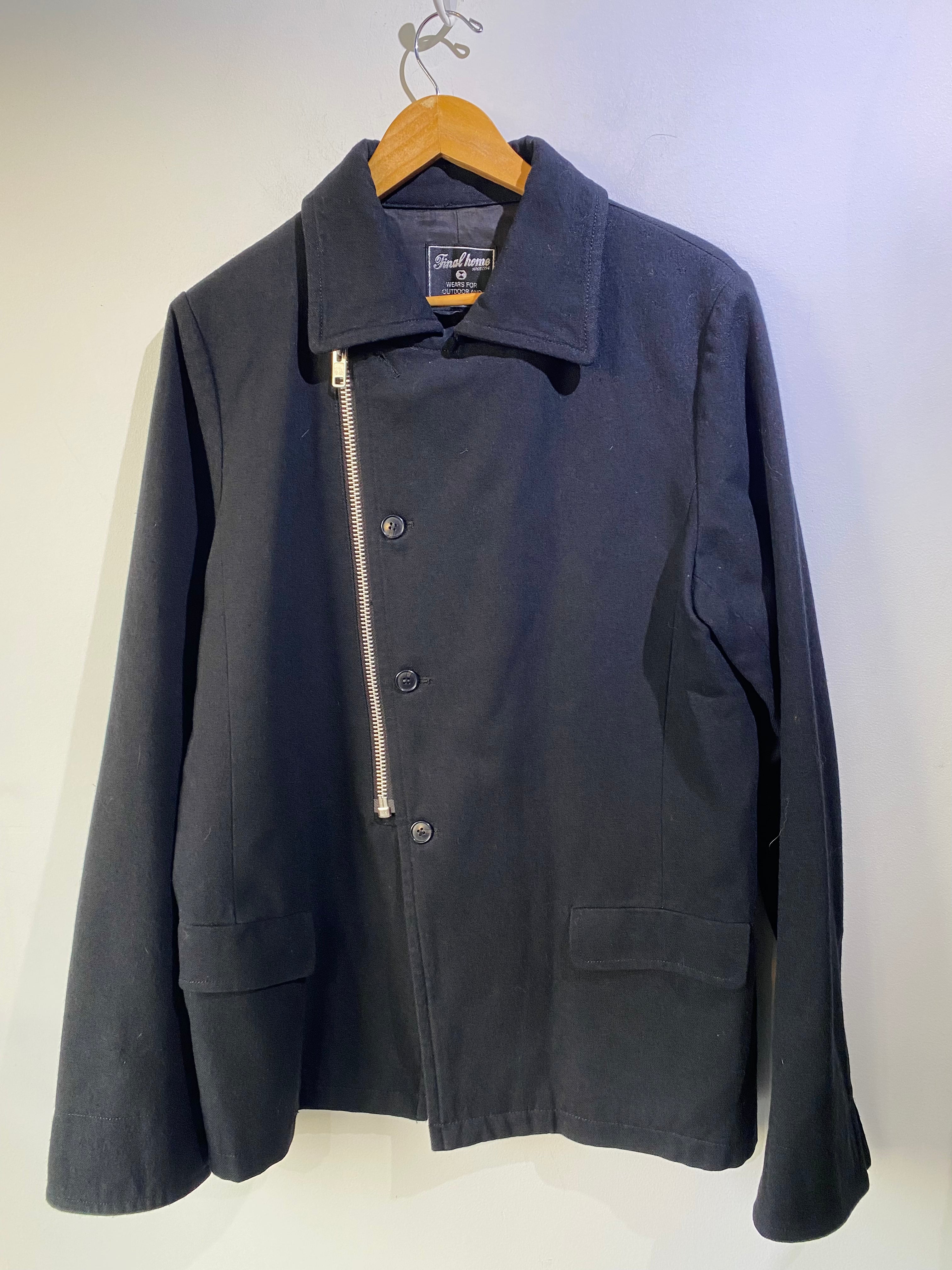 ジャケット・アウター ISSEY MIYAKE Wool Jacket archive Vintage Final Home Kosuke Tsumura x Issey Miyake Black Wool