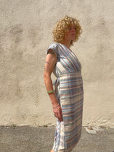 Vintage 70s Rare Issey Miyake Striped Dress