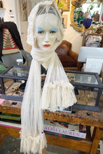 Groupie Couture Cream Tulle Veil Wrap Scarf