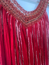 Vintage Tina Red Grecian Dress