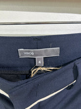 Vince Navy Wool Tuxedo Pants