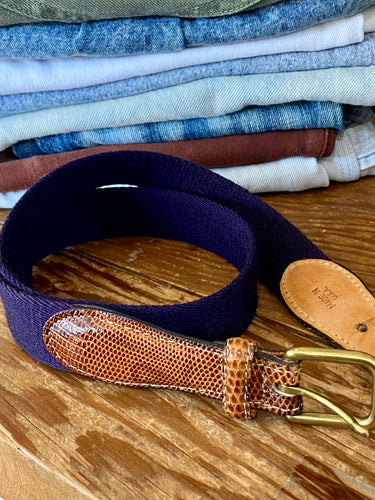 Vintage Cole Haan Purple Belt