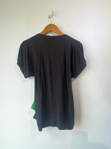 Marc by Marc Jacobs Black & Green Top