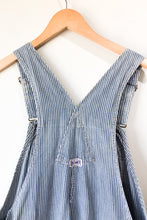 Vintage Big Smith Striped Repaired Overalls