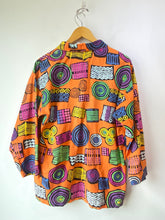 Vintage United Colors of Benetton Groovy Orange Shirt