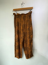 Vintage Sudden Impact Brown Print Pants Set