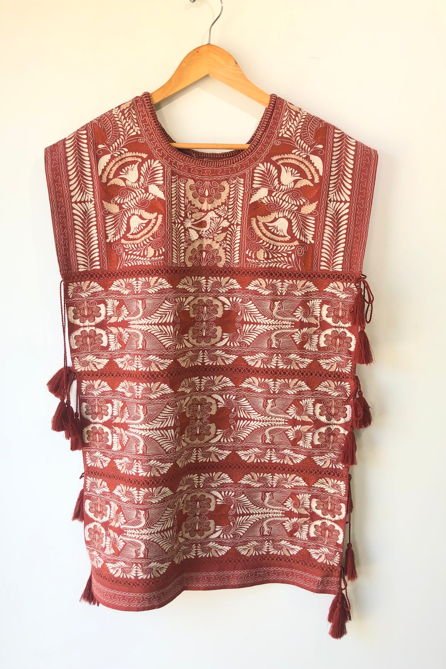 Doen Embroidered Tassel Mini Dress The Curatorial Dept. Doen Embroidered Tassel Mini Dress The Curatorial Dept.