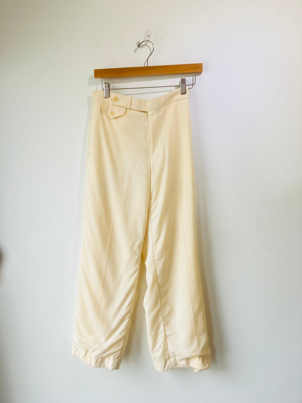 Vintage Polo by Ralph Lauren Cream Olympics Trousers