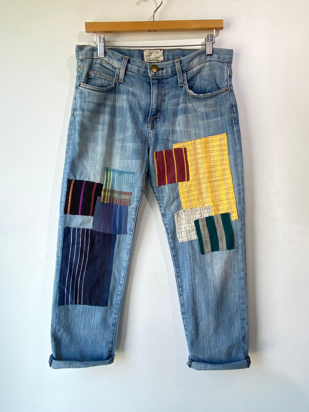 Current Elliott x Ace & Jig Patchwork Jeans