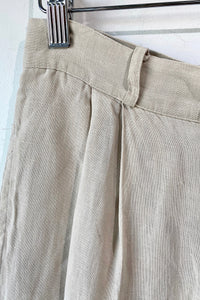 Vintage Banana Republic Tan Linen Pants