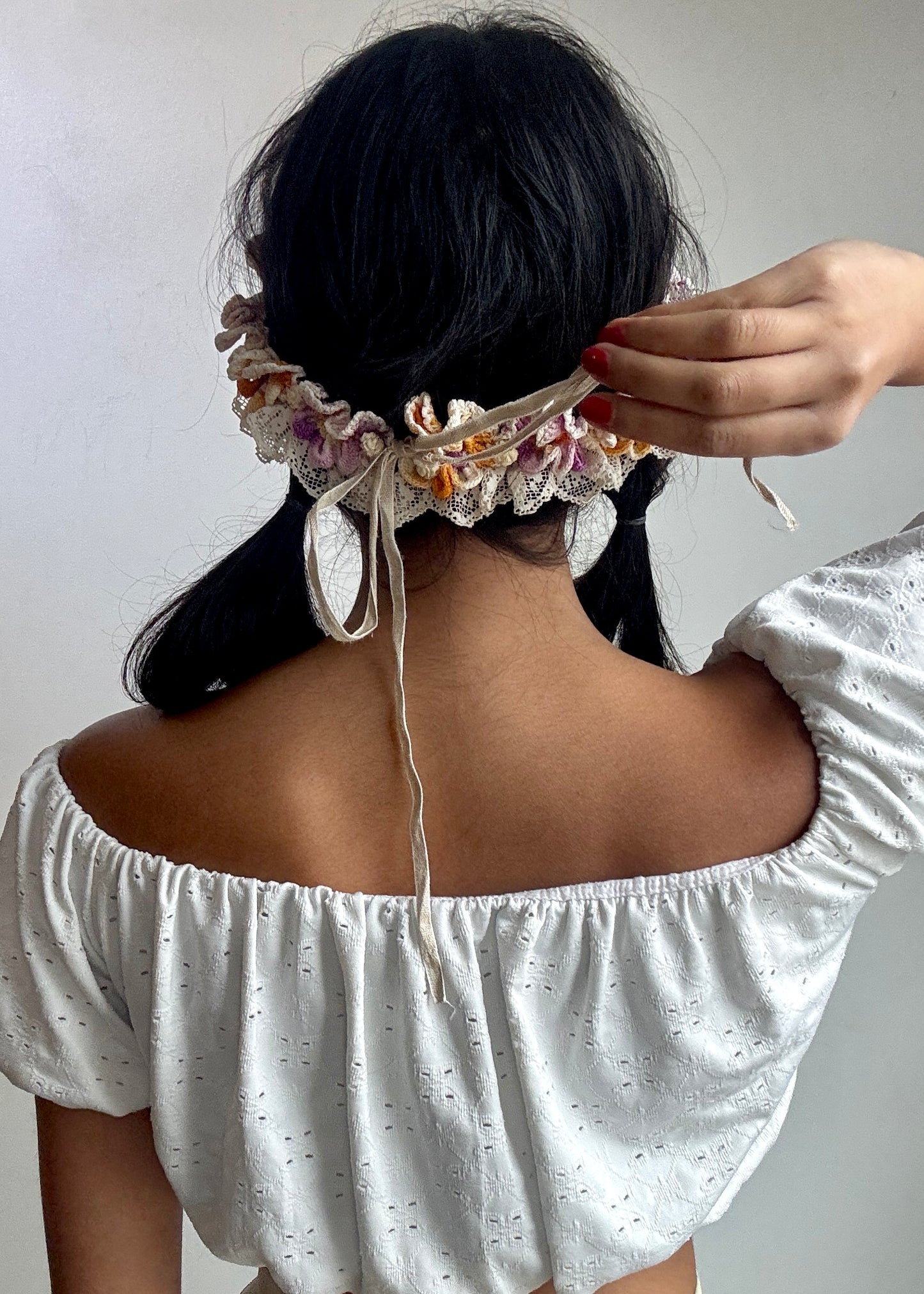 Handmade Lace Collar by Hazel Butterfield Tate - The Curatorial Dept.