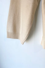 Arje Cream Silk Blend Sweater