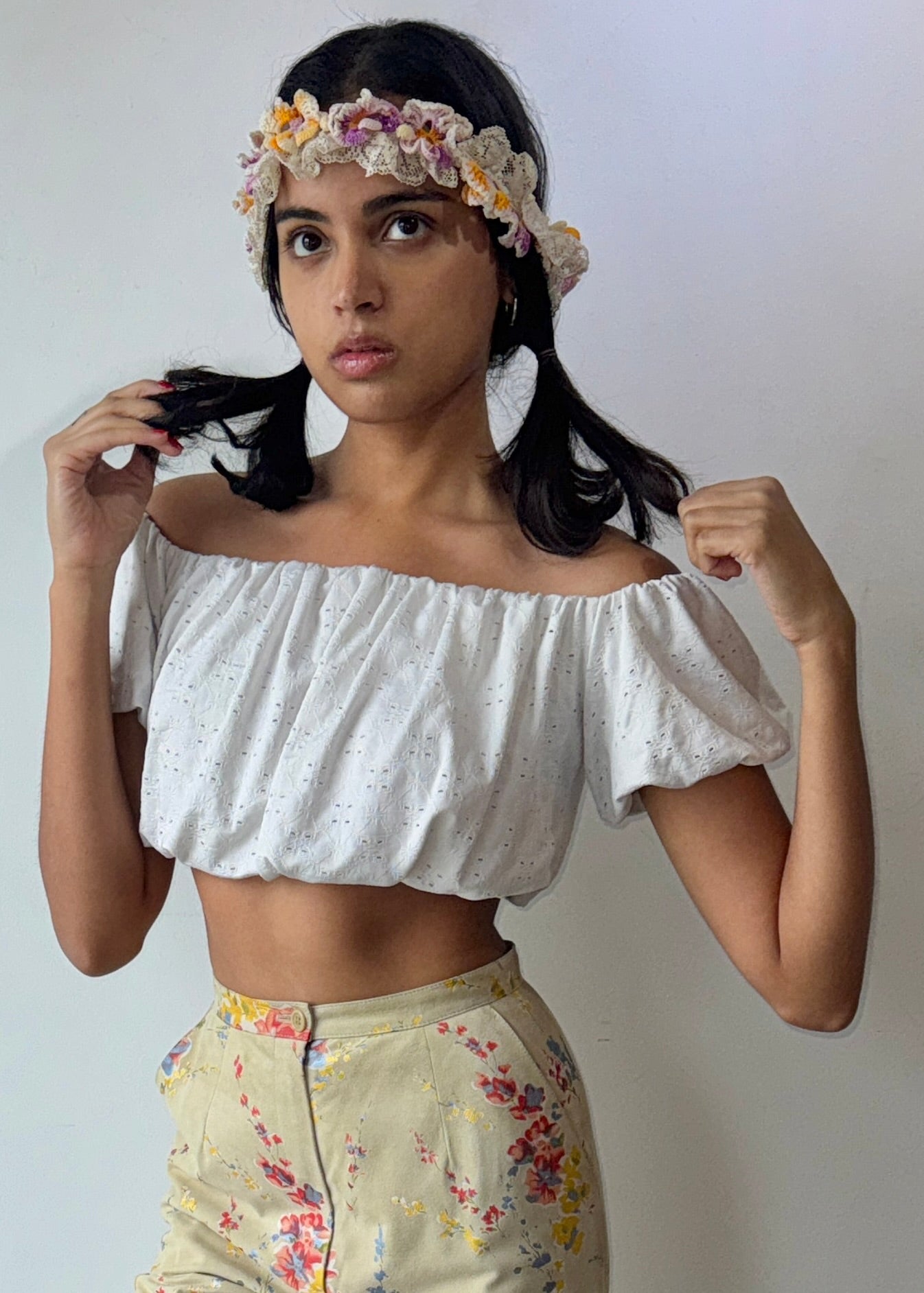 Handmade Lace Collar by Hazel Butterfield Tate - The Curatorial Dept.