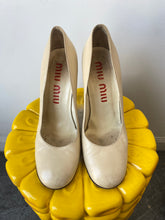 Vintage Miu Miu Cream Heels