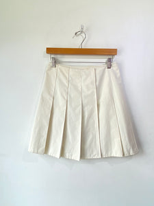 Vintage Prada White Tennis Skirt