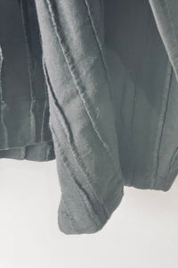 Vintage Shirin Guild Black Button Down Wool Top