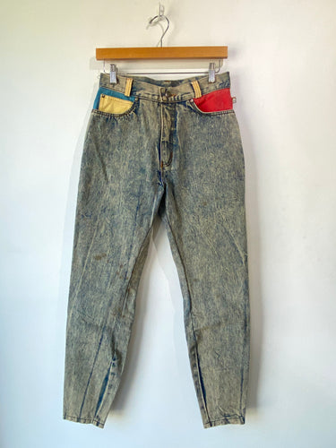 Vintage Topper Acid Wash Jeans